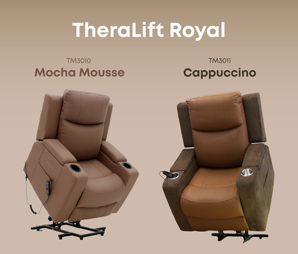 Sillón con Masaje de Aire TheraLift Royal – Sistema ZenFlow + Elevación